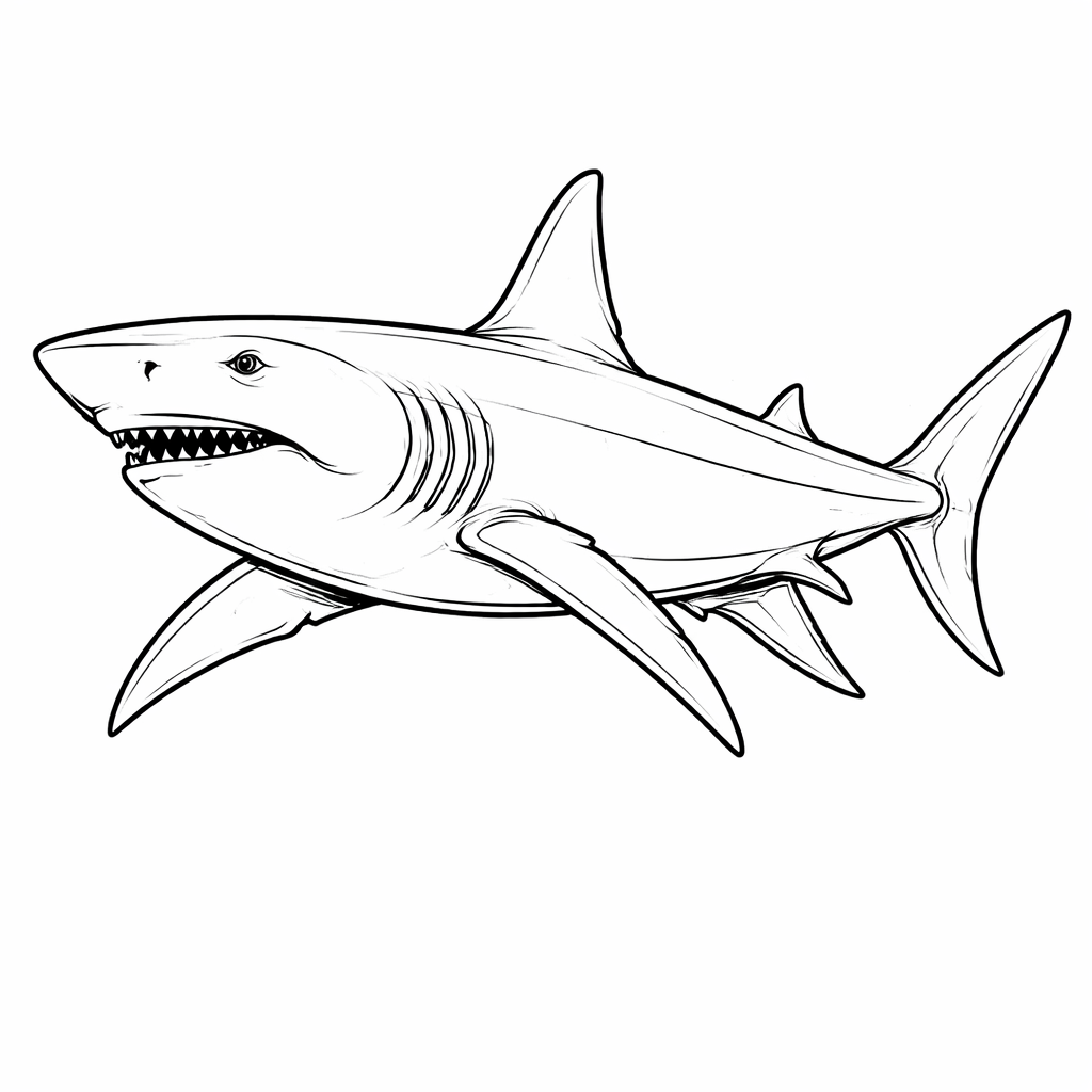 Shark Art Print