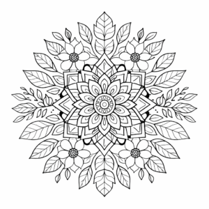 Architectural Blossom Mandala