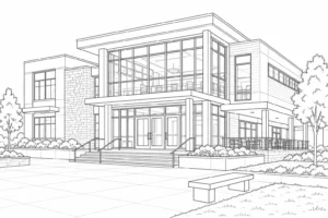Angular Architecture Coloring Page