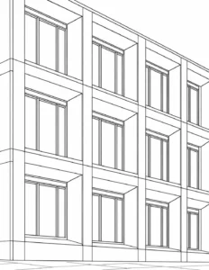 Detailed Architectural Tile Pattern Coloring Page